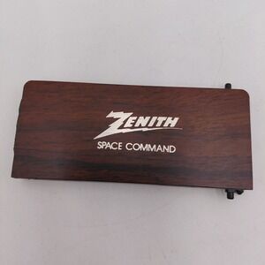 Vtg Zenith Space Command TV Control Panel Door Wood Grain Replacement SS1913W